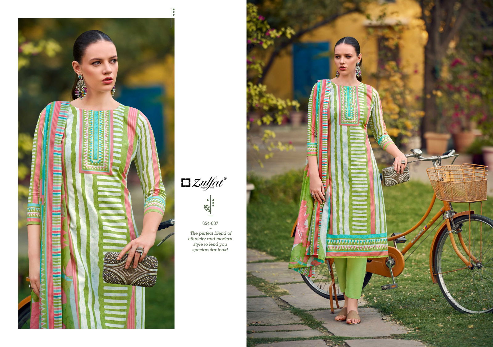 Farhana Vol 10 By Zulfat Cotton Printed Dress Material Online Suppliers In India